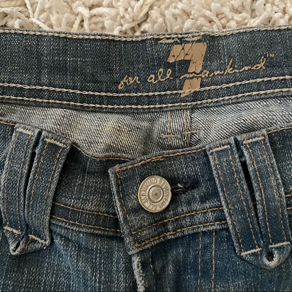 7 For All Mankind Rocker Jeans 26 - Picture 5 of 9